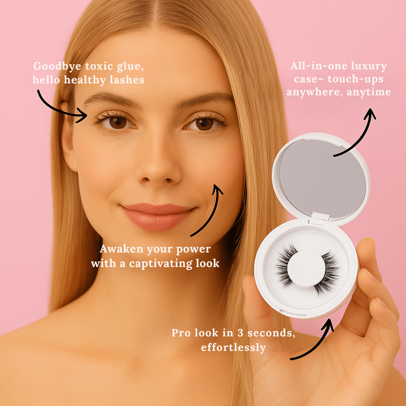 Glue - Free Magnetic Lashes - Ryvéa