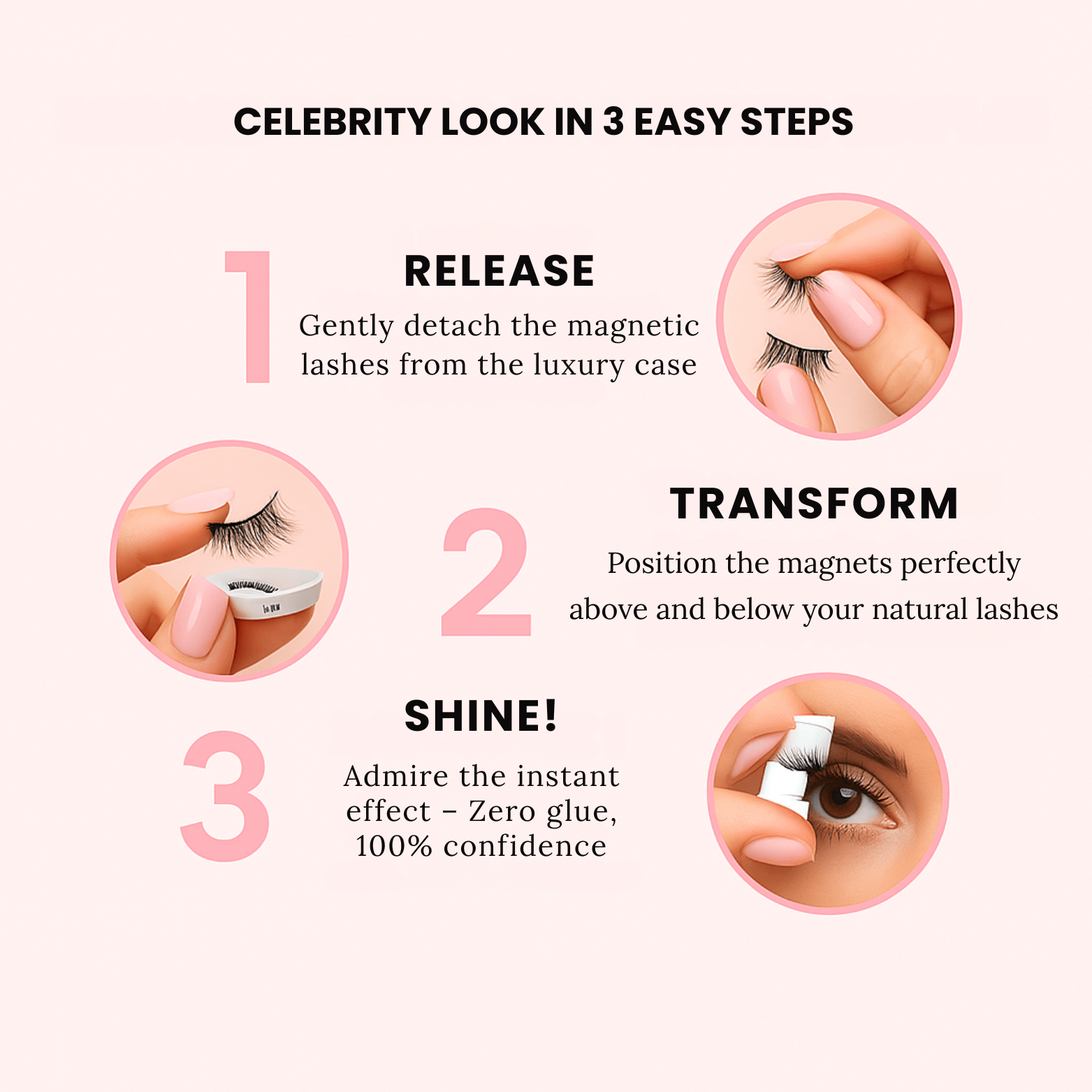 Glue - Free Magnetic Lashes - Ryvéa