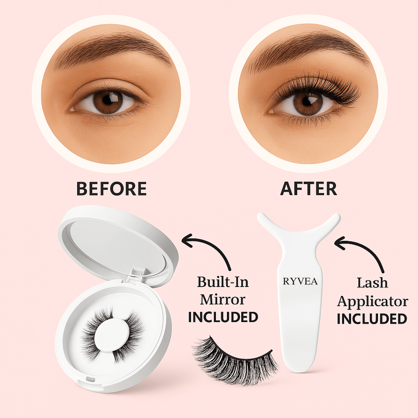 Glue - Free Magnetic Lashes - Ryvéa